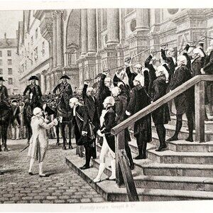 The Arch Of Steel Photogravure Victorian 1894 Jean Paul Laurens France DWT1